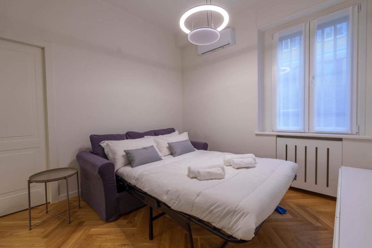 Ferienwohnung Porta Venezia-Trilocale-Luxury Con Wifi-Neflix Mailand Exterior foto